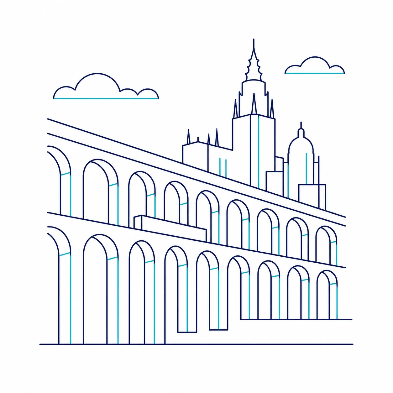 Ilustración representativa de castilla y leon